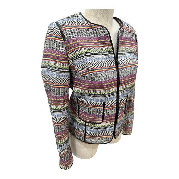 Comptoir Des Cotonniers Aztec blazer jacket xs - Picture 2 of 7